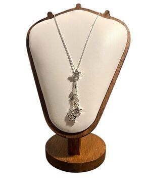 Avon Star Cluster Drop Necklace – Like Sparklers on a Summer Evening